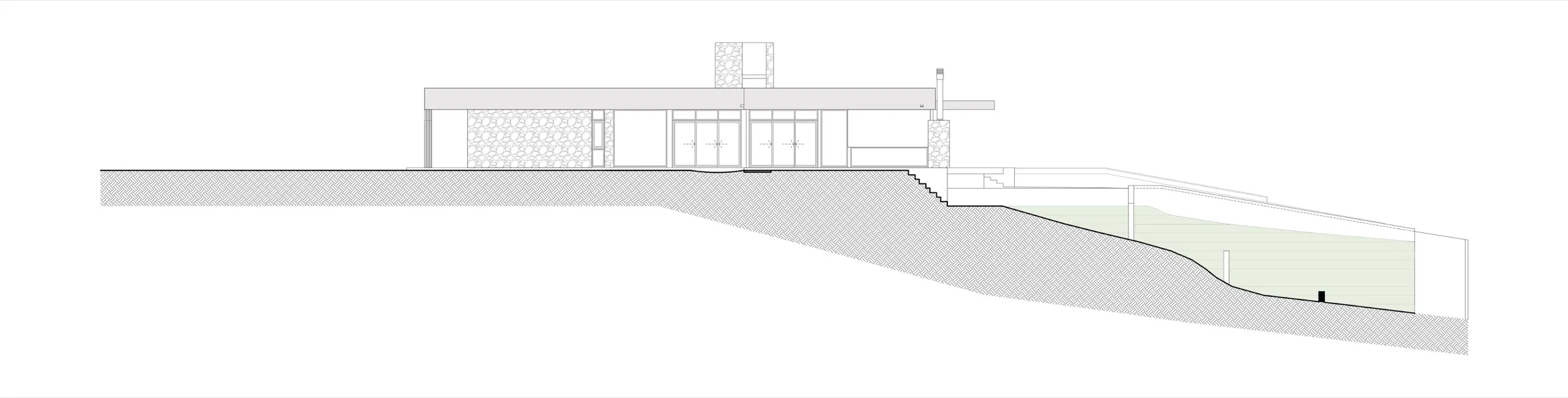 04 Fachada Lateral de Vivienda JR