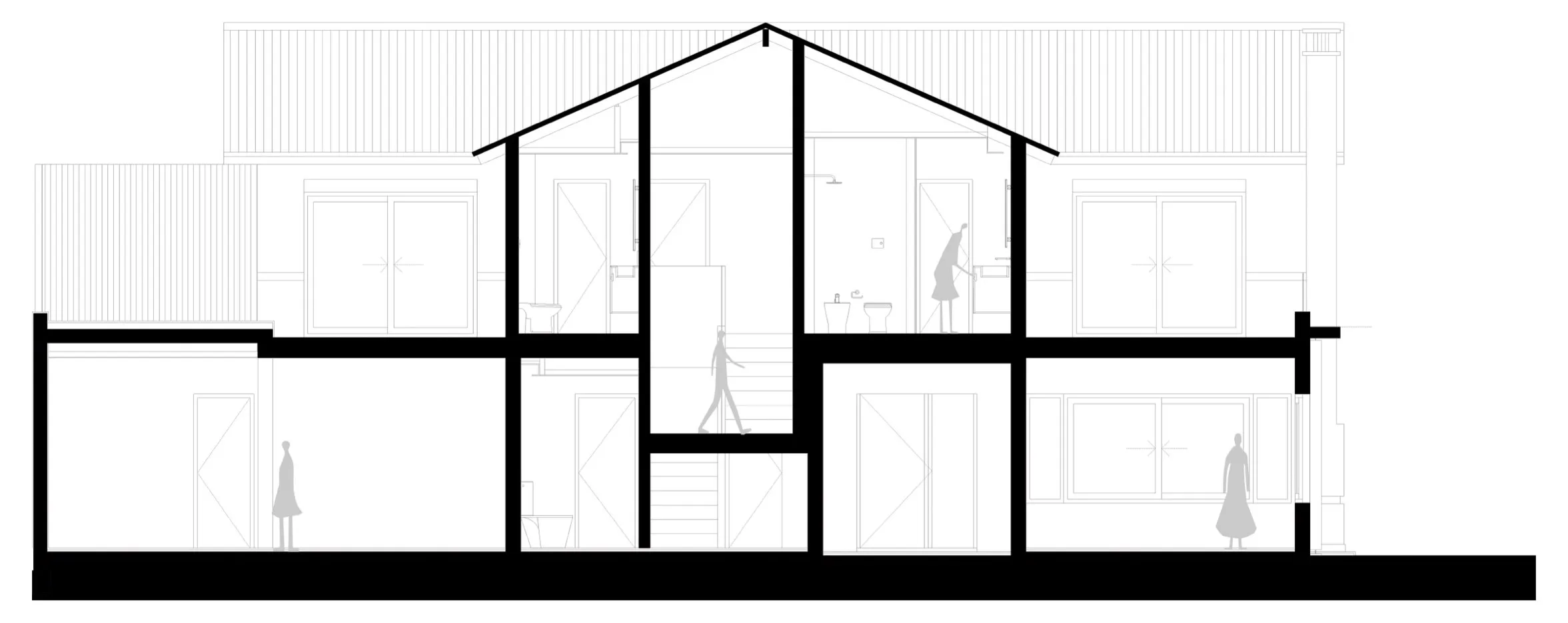 Corte 2 Jpg de Vivienda GB