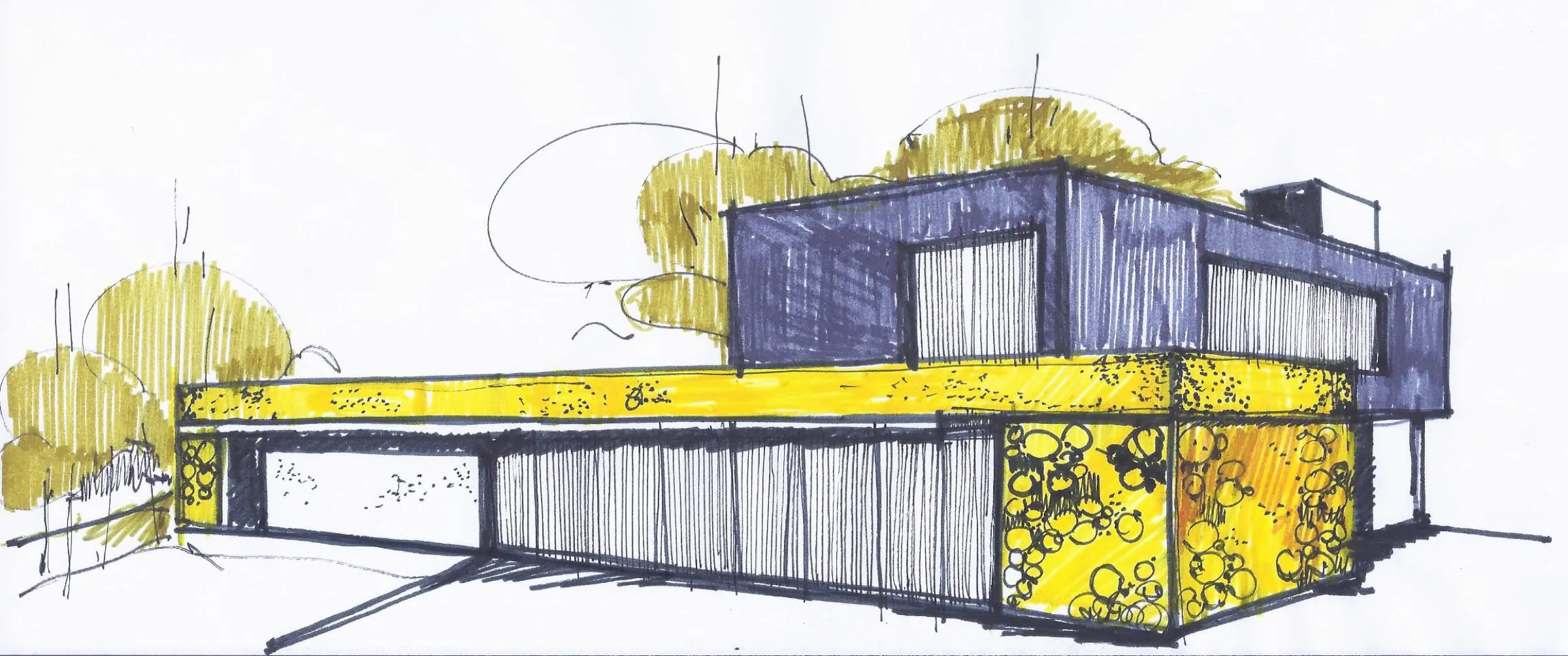 Croquis 02 de Vivienda MG